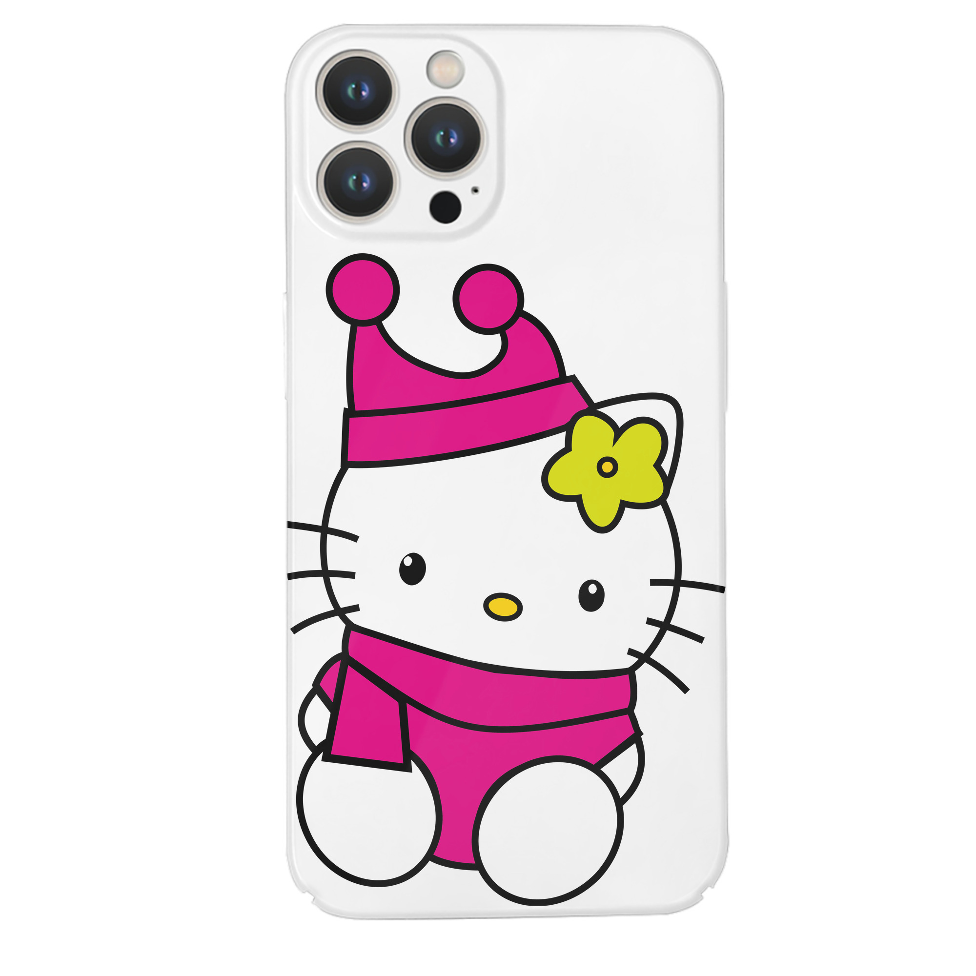 （画像用） Hello Kitty ハローキティ 【iPhone 14シリーズ対応】ハードケース